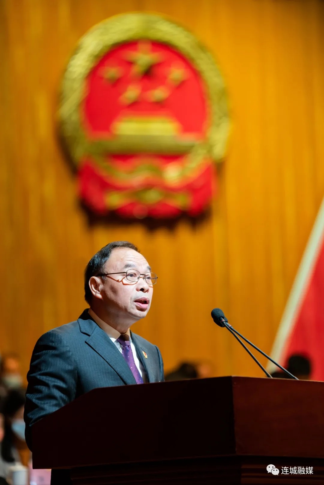 「聚焦两会」连城县第十八届人民代表大会第一次会议举行第二次全体会议