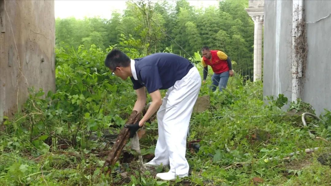 「冠豸山下是我家」连城:开展“世界环境日”村庄清洁美化行动