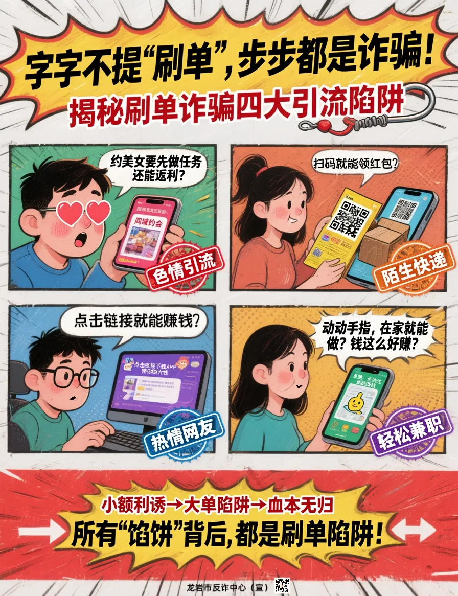 全民反诈丨字字不提“刷单”，步步都是诈骗！