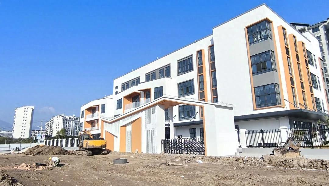 连城县托育综合服务中心即将竣工！提供150个托育学位→