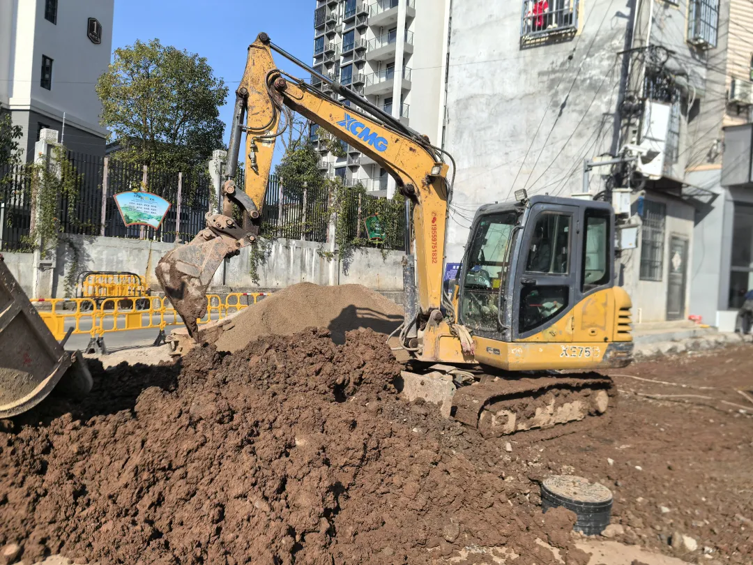 聚力项目落地攻坚 | 连城城区黄九垄溪排水管网改造项目顺利推进