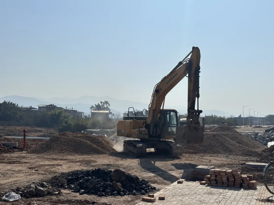 【聚力高质量发展 奋进“五大攻坚”】连城工业园区食品加工专业园区5号路建设稳步推进