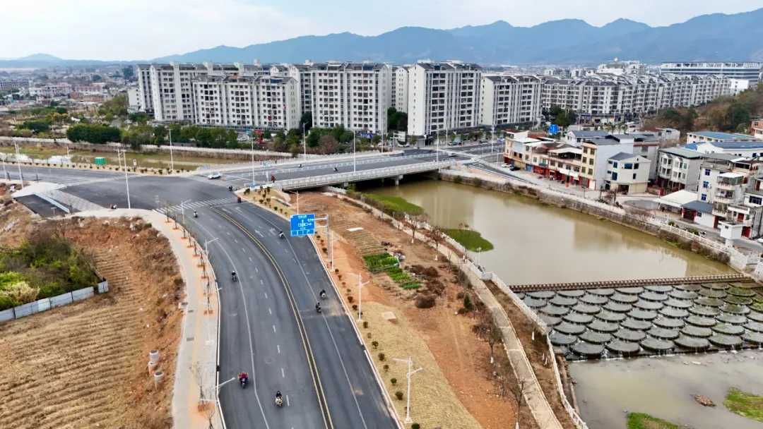 连城宁南路与培田路全线完工通车！