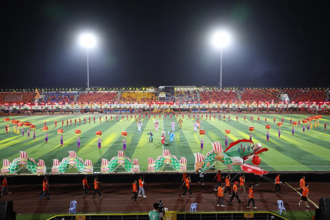 姑田大龙燃动闽超联赛龙岩主场开幕式