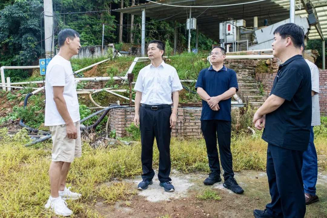 连城县领导调研生态环保、安全生产工作
