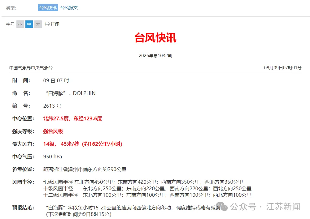 “白海豚”或今晚登陆，龙岩解除高温预警信息，将迎降雨→