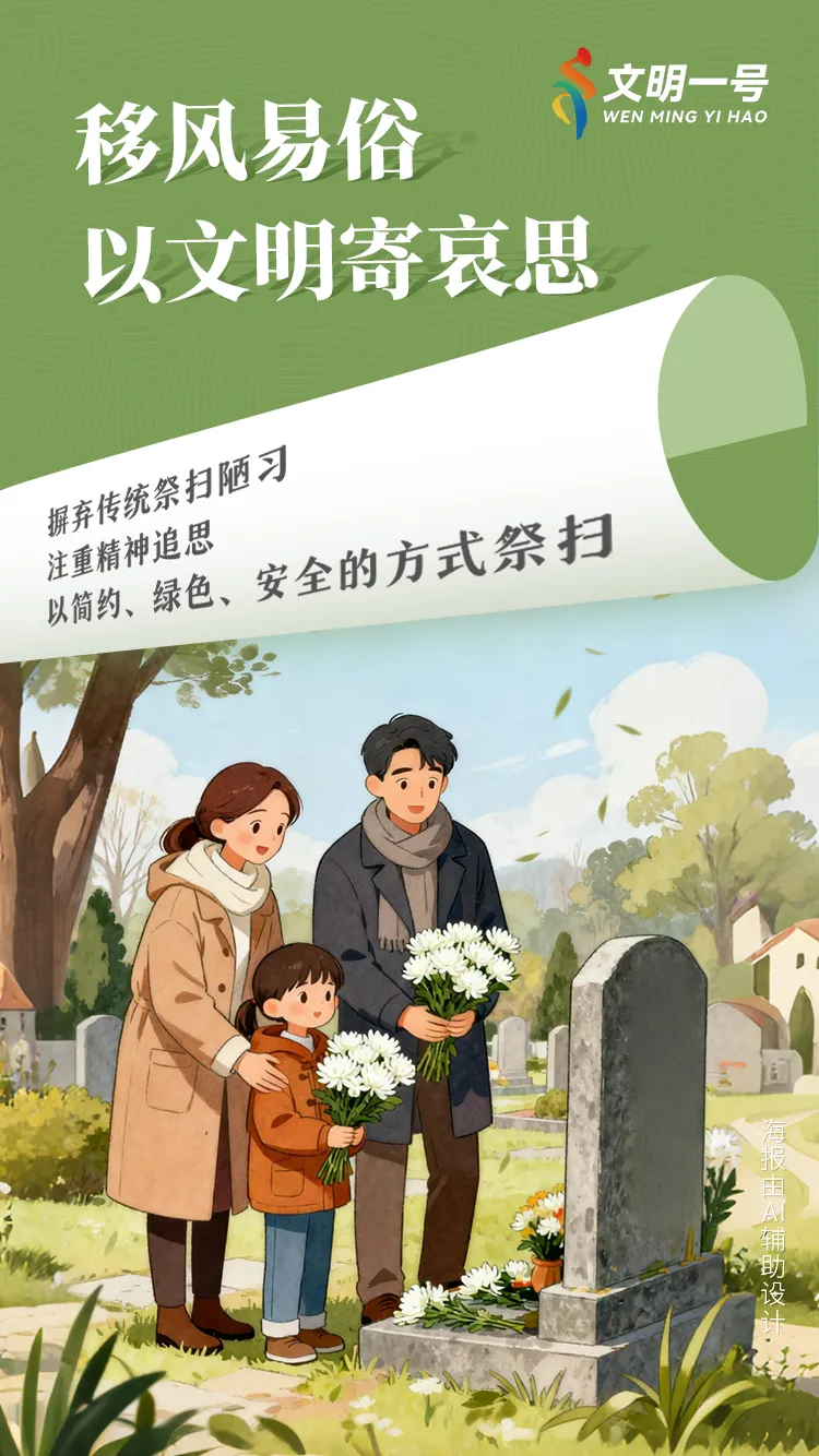 践行文明祭扫 弘扬时代新风
