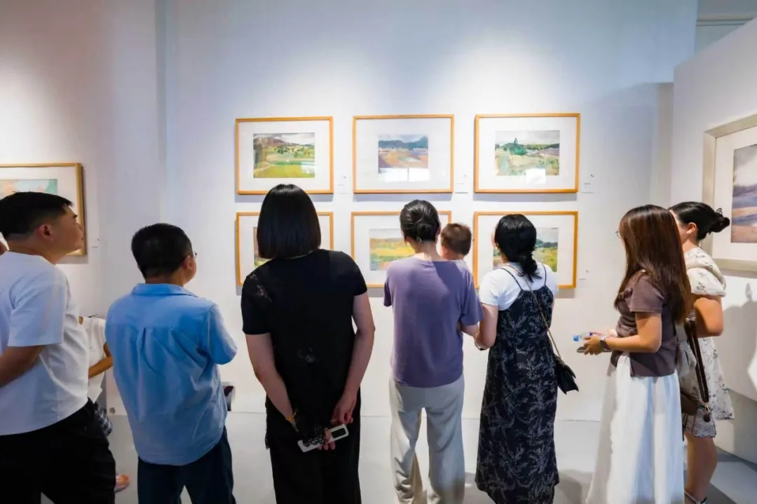 “见澜”杨新武水彩画精品展在连城开展
